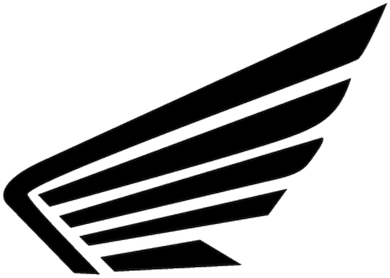 18963 Moto Honda Aile Logo Deco - Honda Wing Logo Png (800x800), Png Download