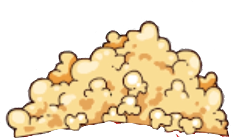 Transparent Background Popcorn Clipart (815x480), Png Download