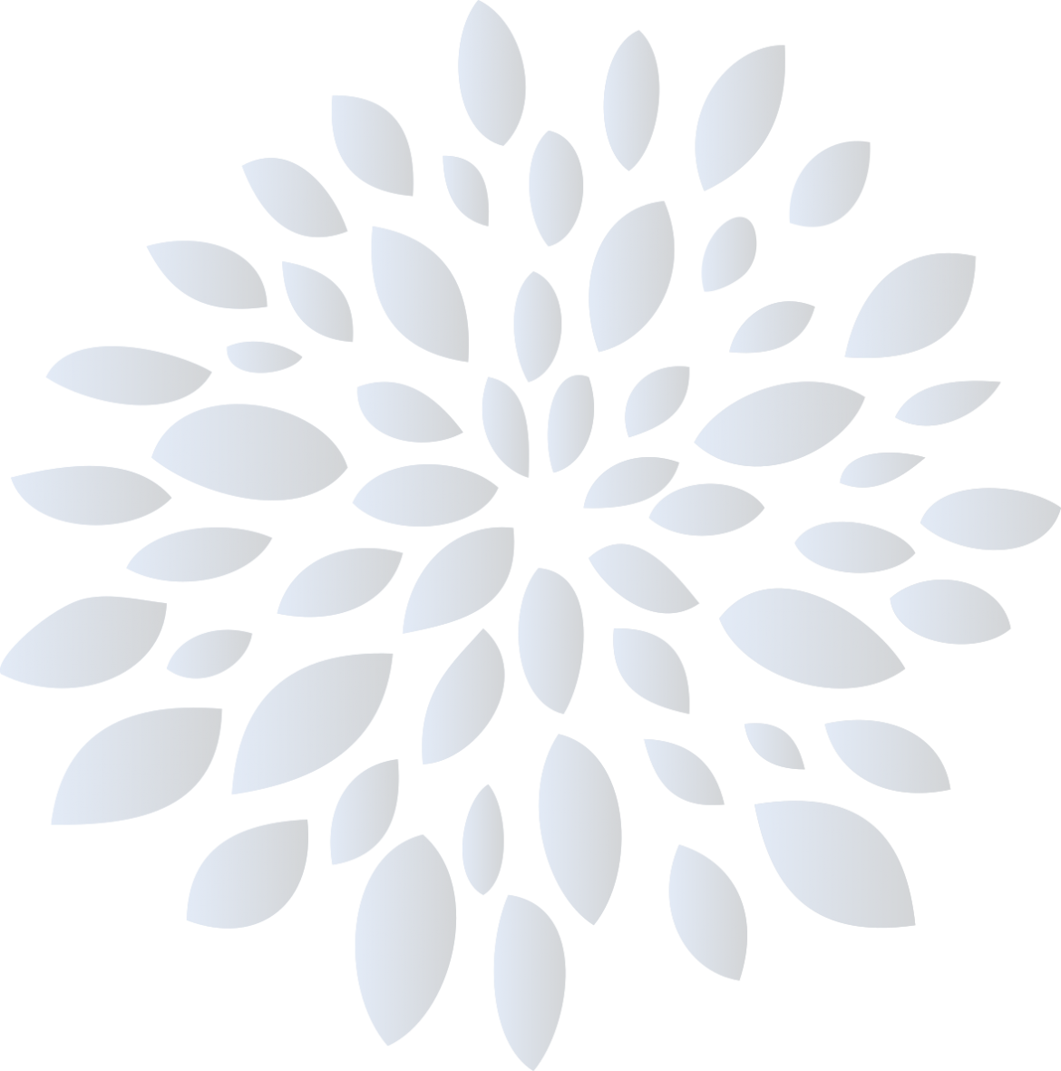 Flower-gradient - Circle (1170x1181), Png Download