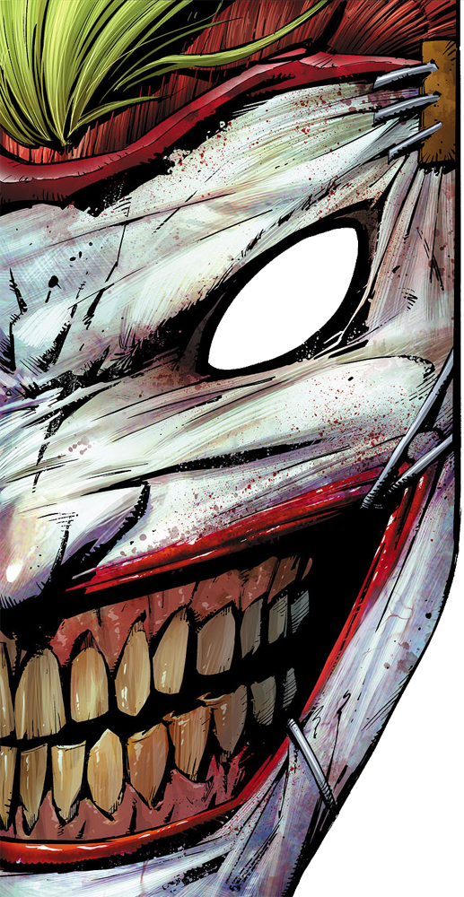 Joker Face (517x1000), Png Download