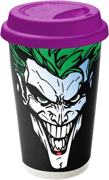 Joker Coffee Mug Travel Mug Ceramic (600x600), Png Download
