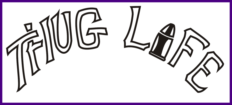 Thug Life Tattoo Png - Thug Life Tupac Shakur 2pac Beanie Hat Skully Fold (907x411), Png Download