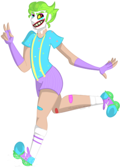 One Good Clown - Cartoon (400x333), Png Download