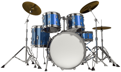 Drums Blue - Beginning Ios 4 Application Development (400x400), Png Download