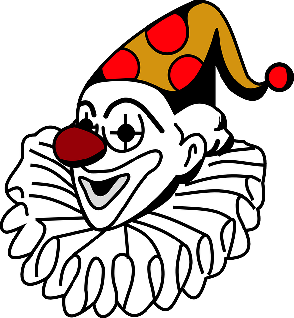 Clown, Person, Joker, Cards, Funny, Fun - Playing Cards Joker Png (592x640), Png Download