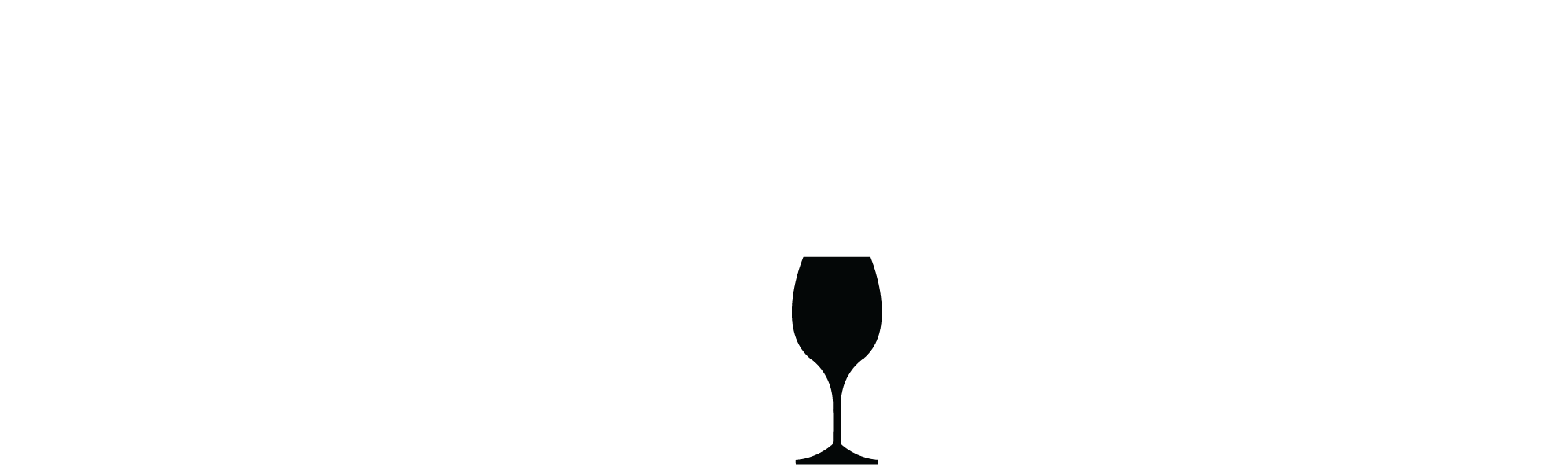 Champagne Stemware (2069x736), Png Download