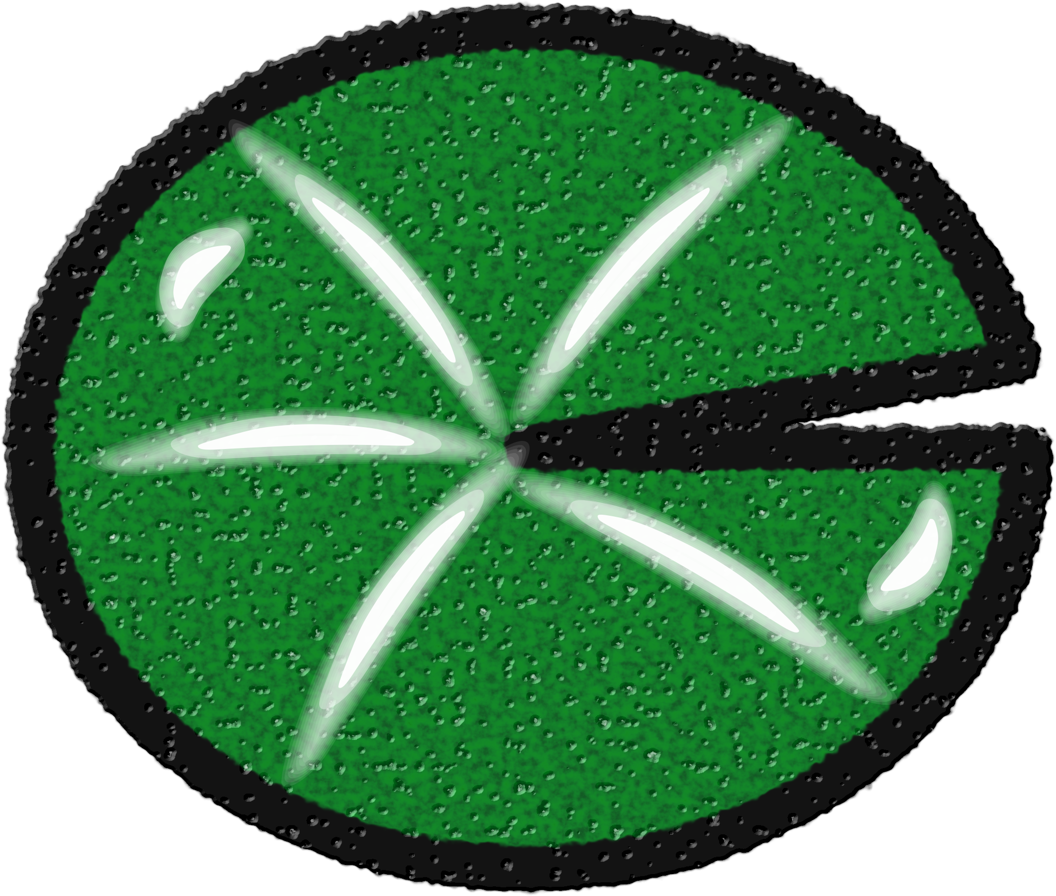 This Free Icons Png Design Of Lily Pad (2400x1997), Png Download