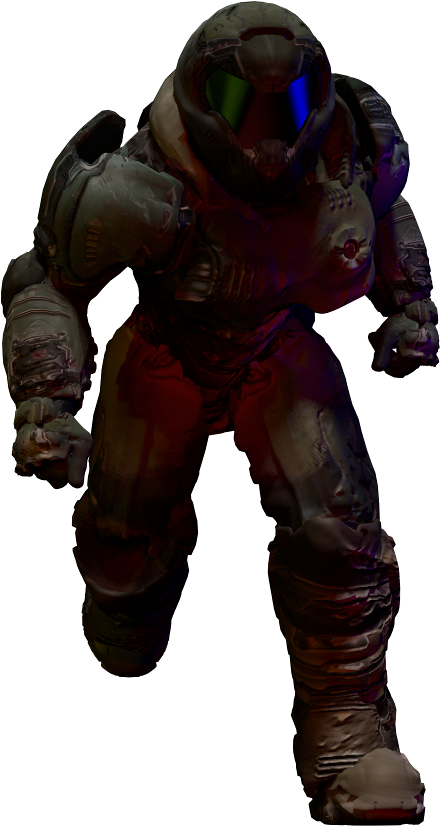 Clipart Free Guy In Blender Cycles - Transparent Doomguy (1920x1827), Png Download