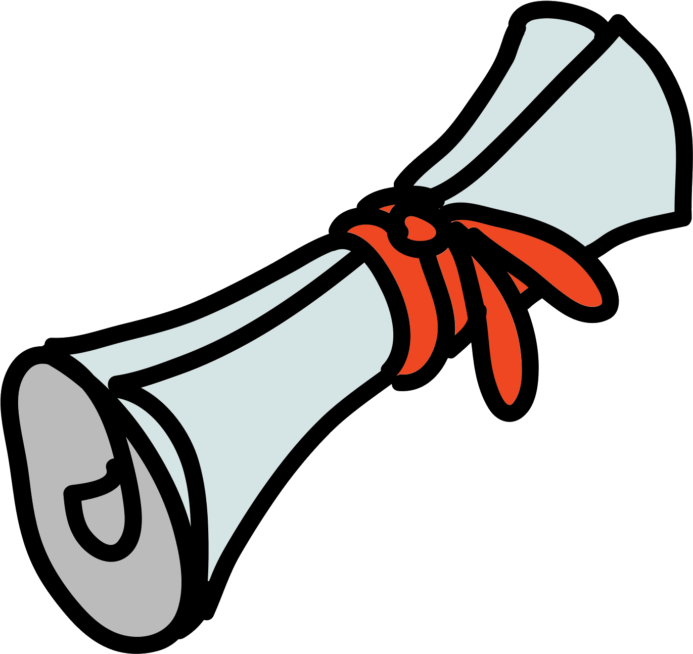 Graduation Scroll Icon - 畢業 證書 卡通 (1600x1600), Png Download