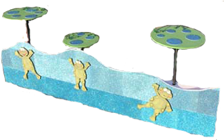 Outdoor Table (500x500), Png Download