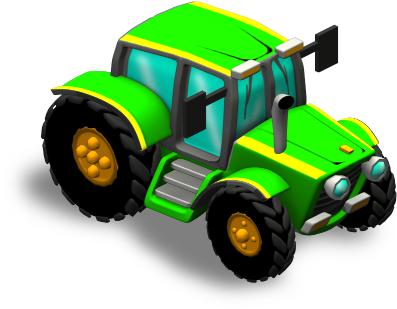 Tractor (1024x1024), Png Download
