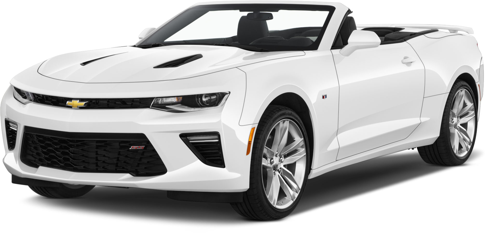 Chevrolet Camaro Png Clipart - White Camaro Convertible 2017 (2048x1360), Png Download