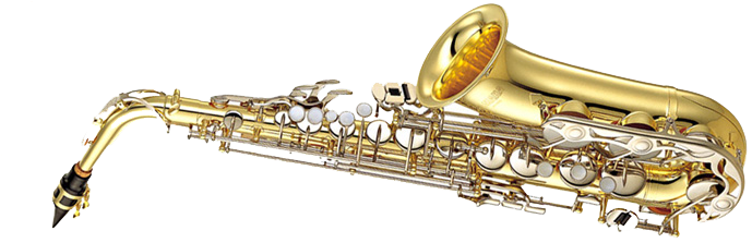 Saxaphone - Yamaha Yamaha Yas-26 Alto Saxophone Gold (700x222), Png Download