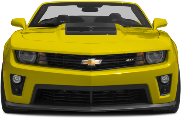 Download - Chevrolet Camaro 2015 Front (640x480), Png Download