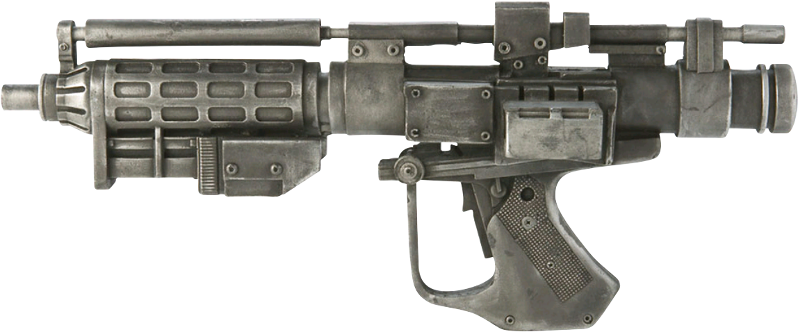 Where Is The E-5 In Battlefront Ii - Blaster (1247x567), Png Download