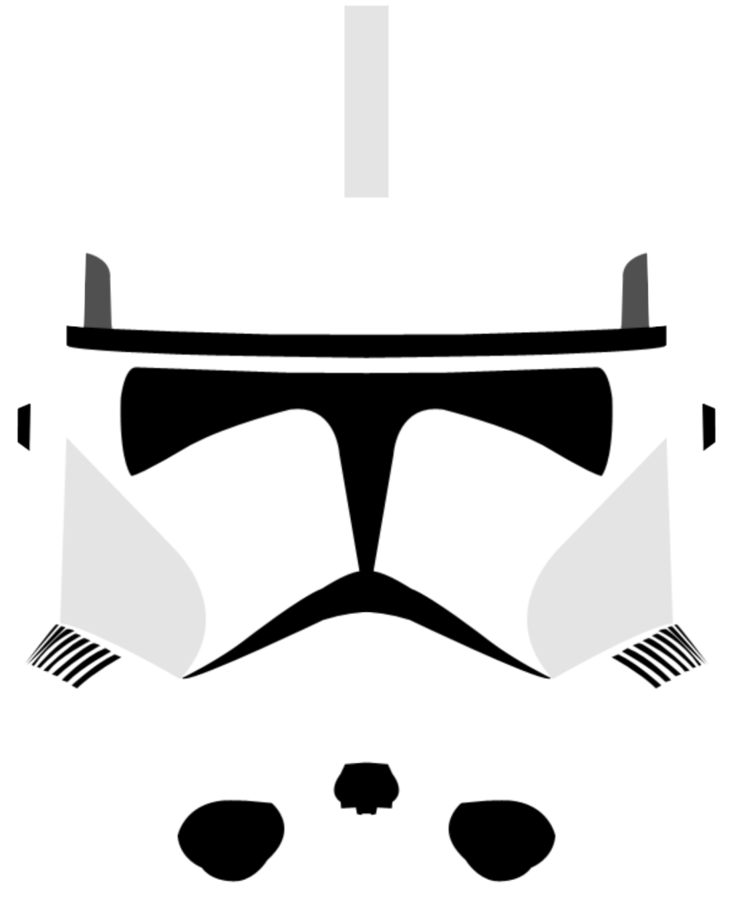Phase Ii Clone Trooper Helmet By Pd Black Dragon - Phase Ii Clone Trooper Helmet (624x782), Png Download