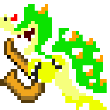 Bowser Playing Saxaphone - Bowser (1200x1200), Png Download