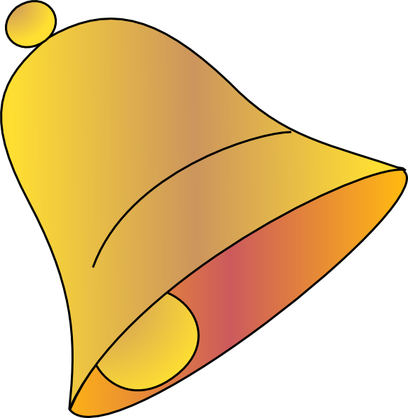 Bell Clipart (582x595), Png Download