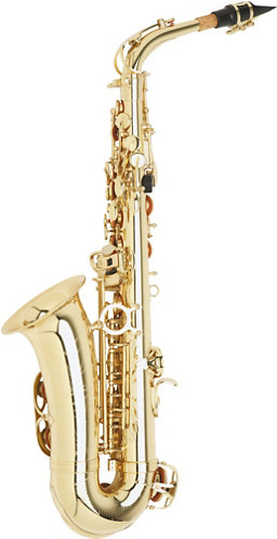 Etude Eas-100 Student Alto Saxophone Lacquer Mousai - Saxophone (548x496), Png Download