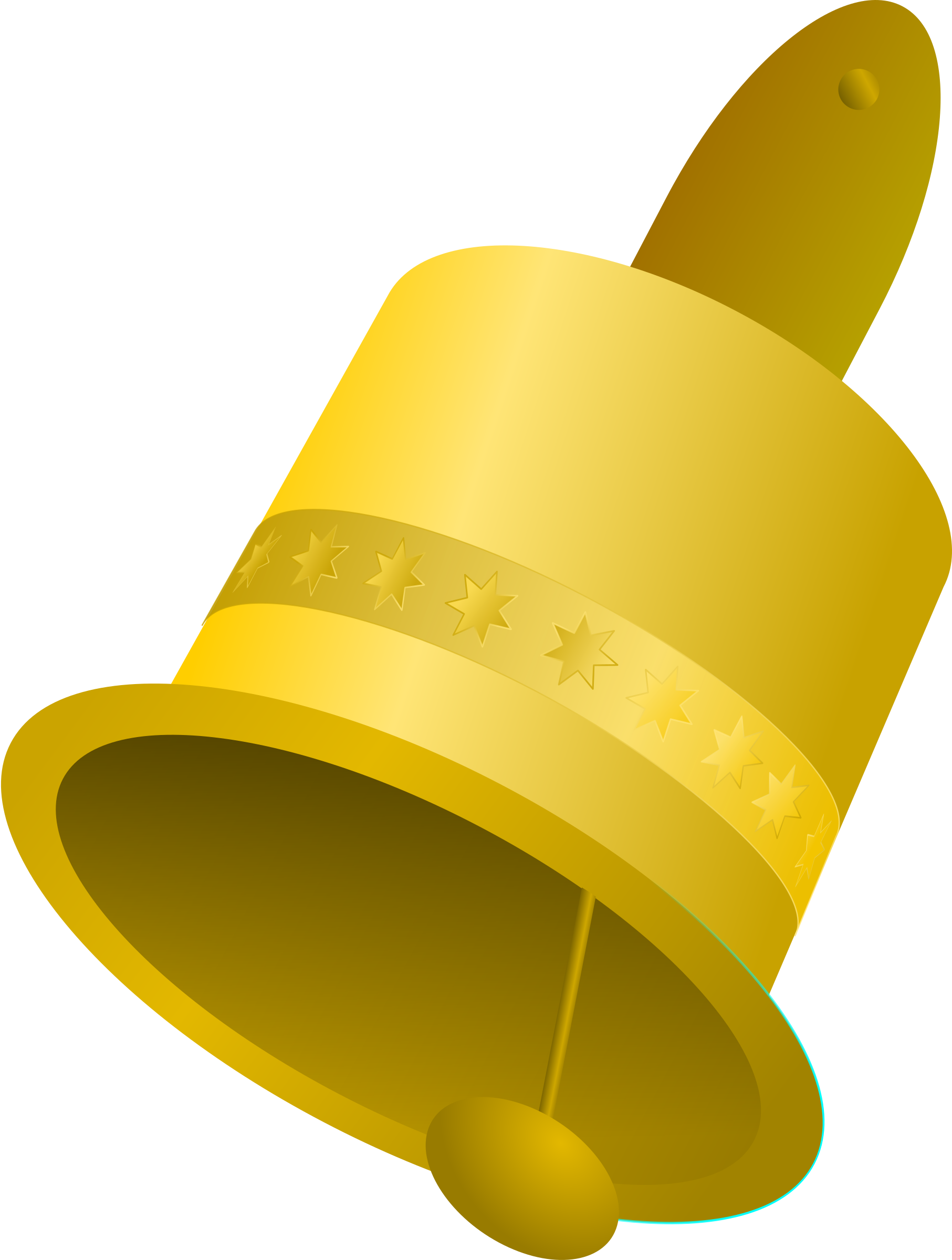 Big Image - Clipart جرس (1813x2400), Png Download