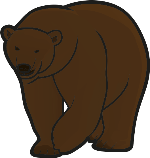 Bear - Grizzly Bear (1085x651), Png Download