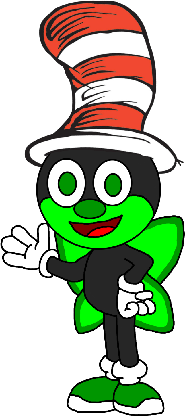 Moffee's Wearing A Dr - Dr. Seuss The Cat In The Hat Bulletin Board Cutouts (1024x1593), Png Download