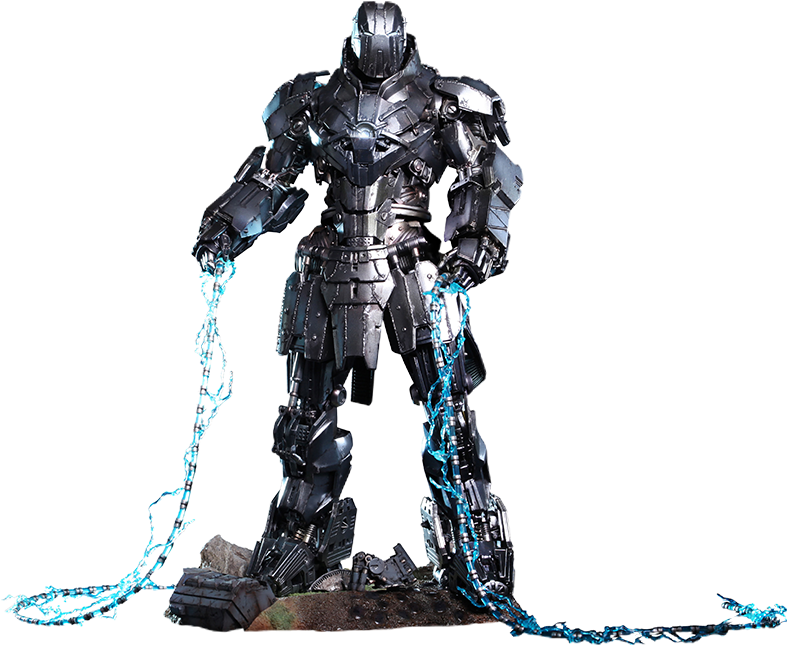 Traditional Games » Thread - Iron Man 2 - Whiplash Mark Ii Diecast 1:6 Scale Figure (1000x667), Png Download