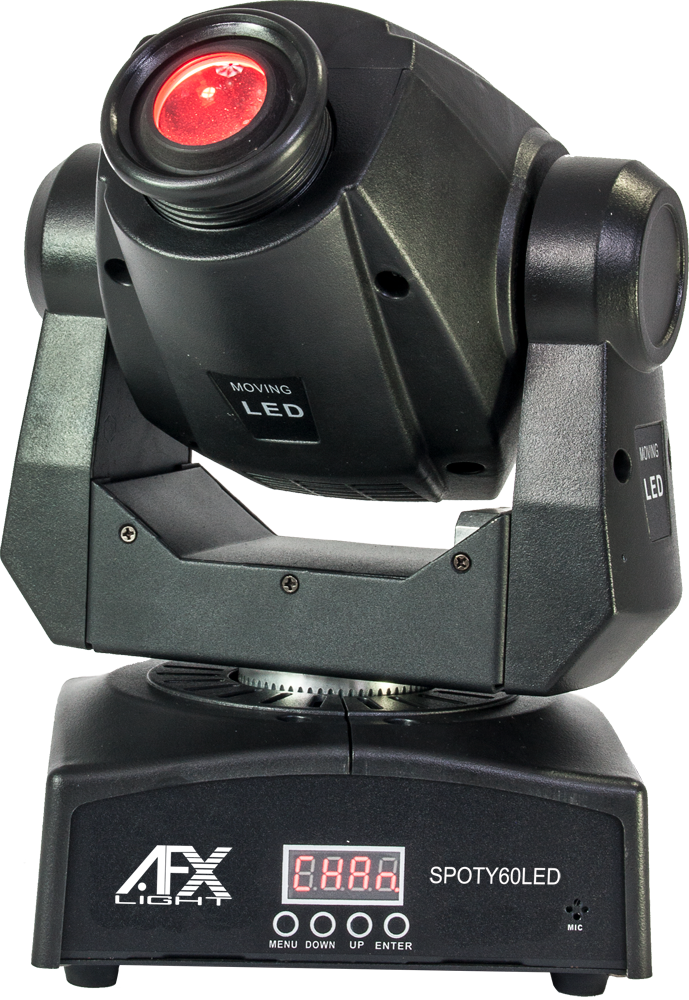 Afx Spoty60led 60w White Led Moving Head... (689x1000), Png Download