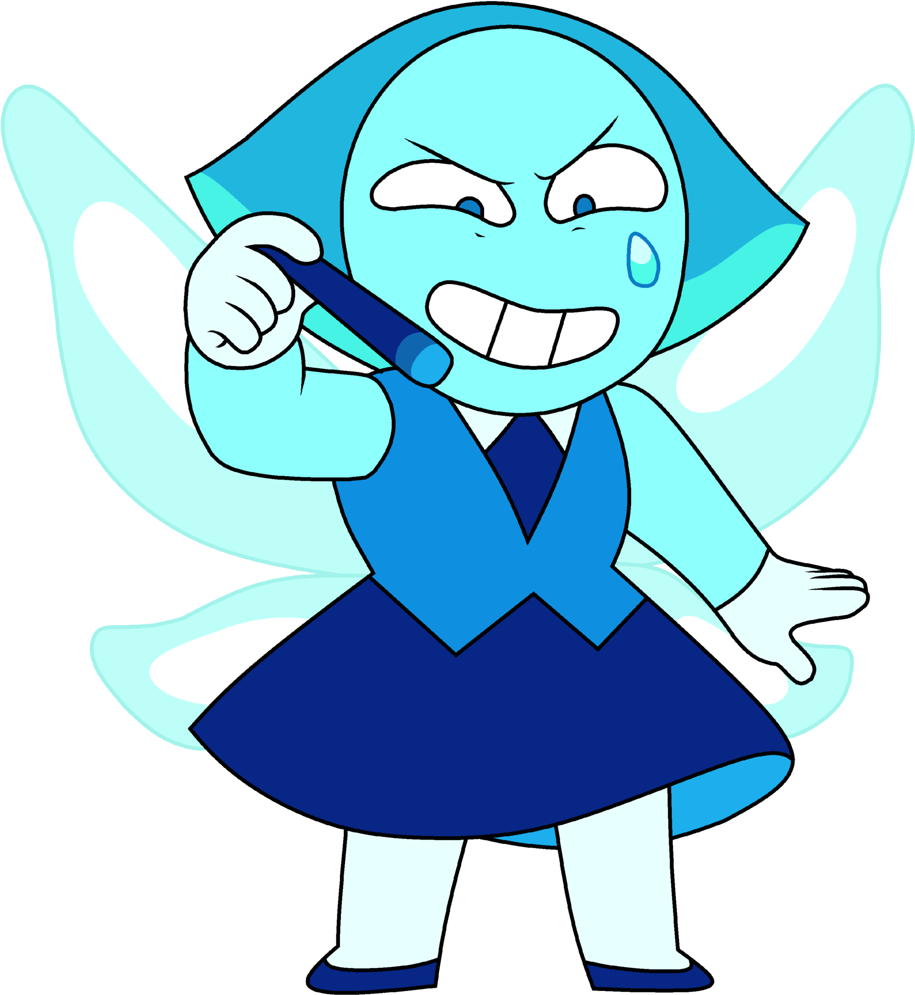 Image Aquamarine 6 Wand Png Steven Universe Wiki Dimensions - Steven Universe En Png (2000x2129), Png Download