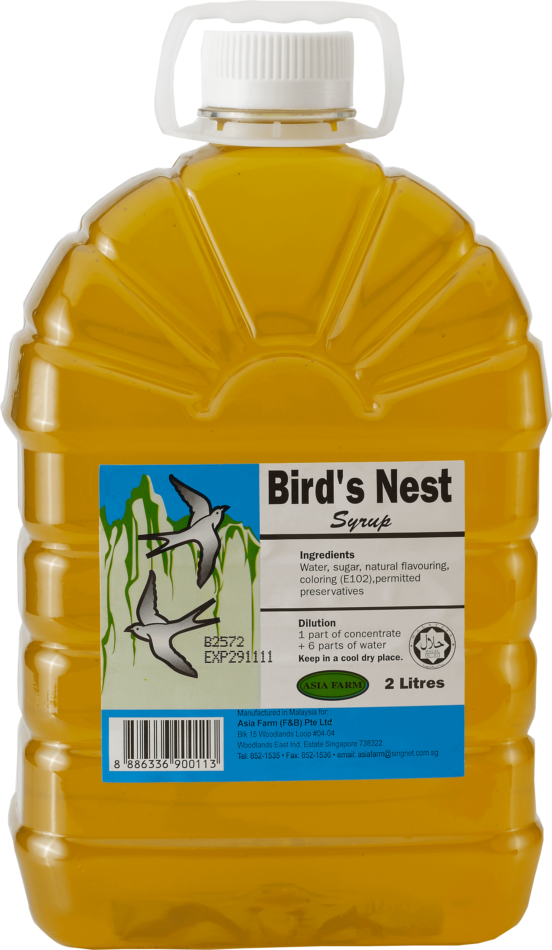 Bird's Nest Syrup - Bird Nest (2650x4403), Png Download