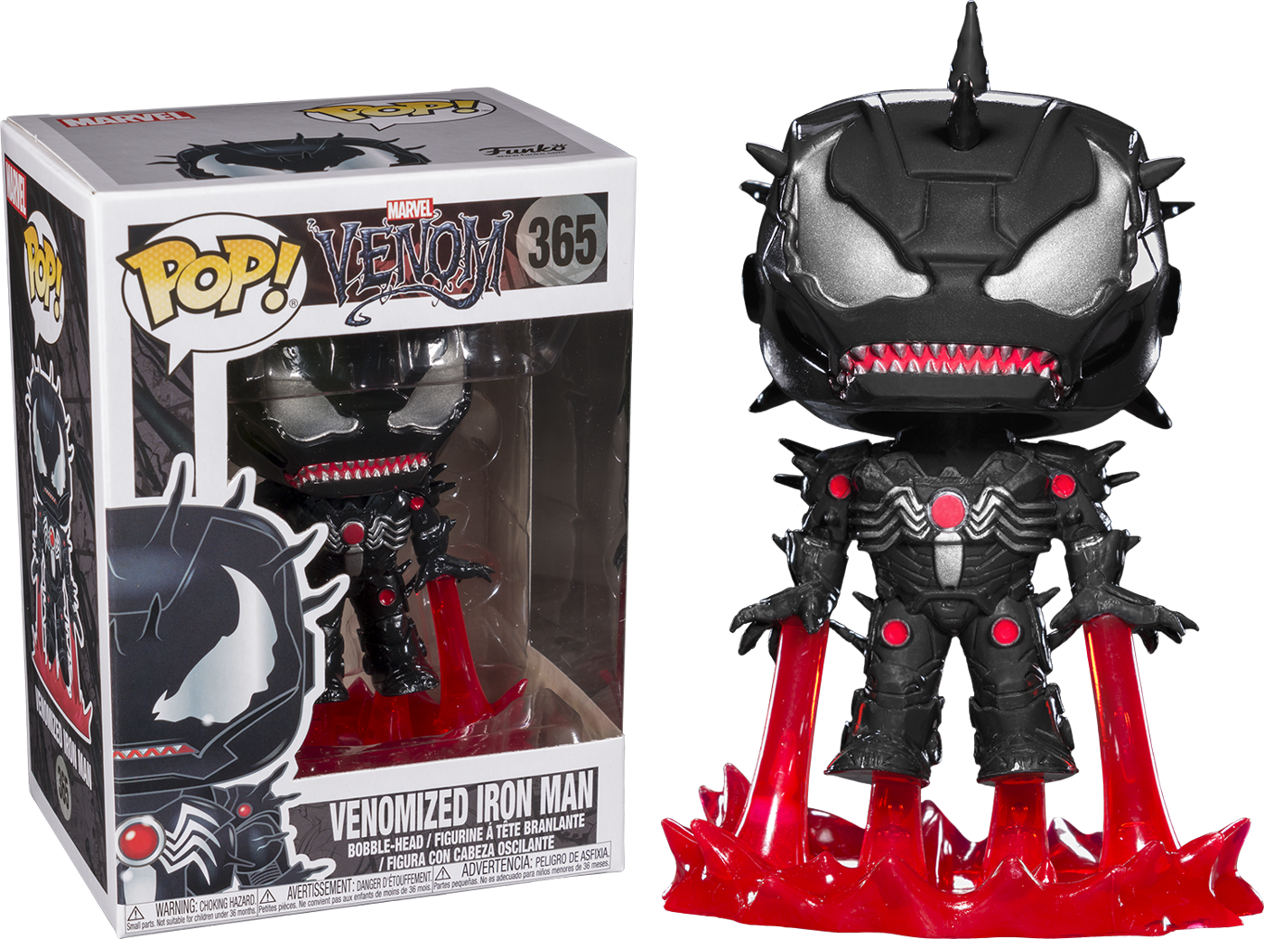 funko venomized iron man