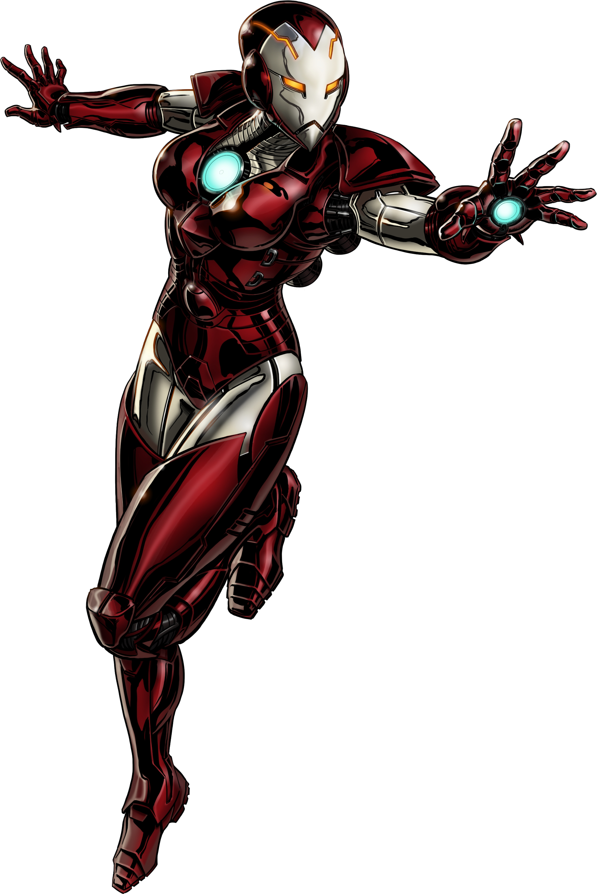 #iron #woman #fan #art - Rescue Marvel Avengers Alliance (730x1094), Png Download