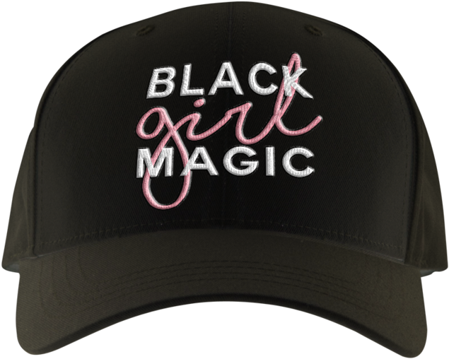Black Girl Magic - Baseball Cap (1000x1000), Png Download