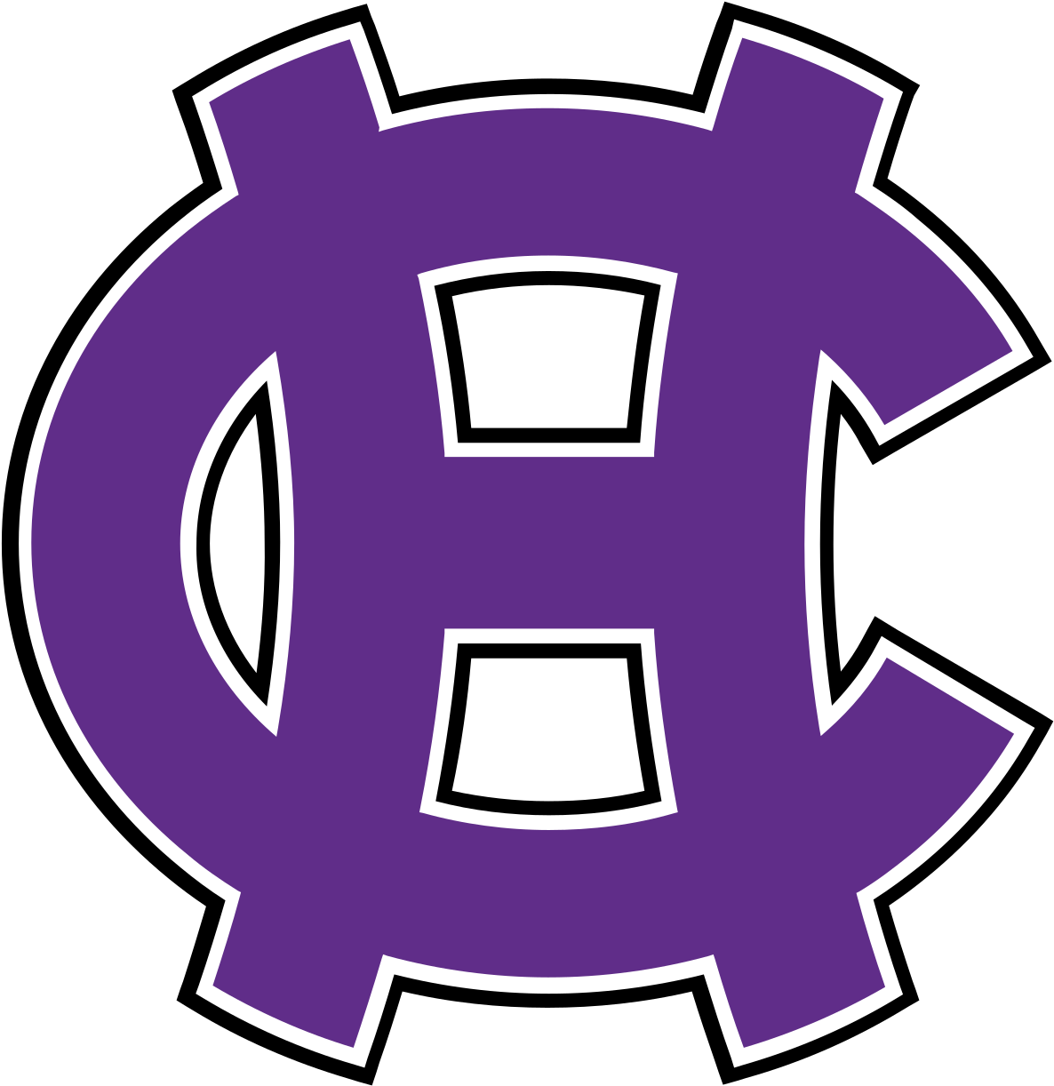 Holy Cross Football Logo (1200x1233), Png Download