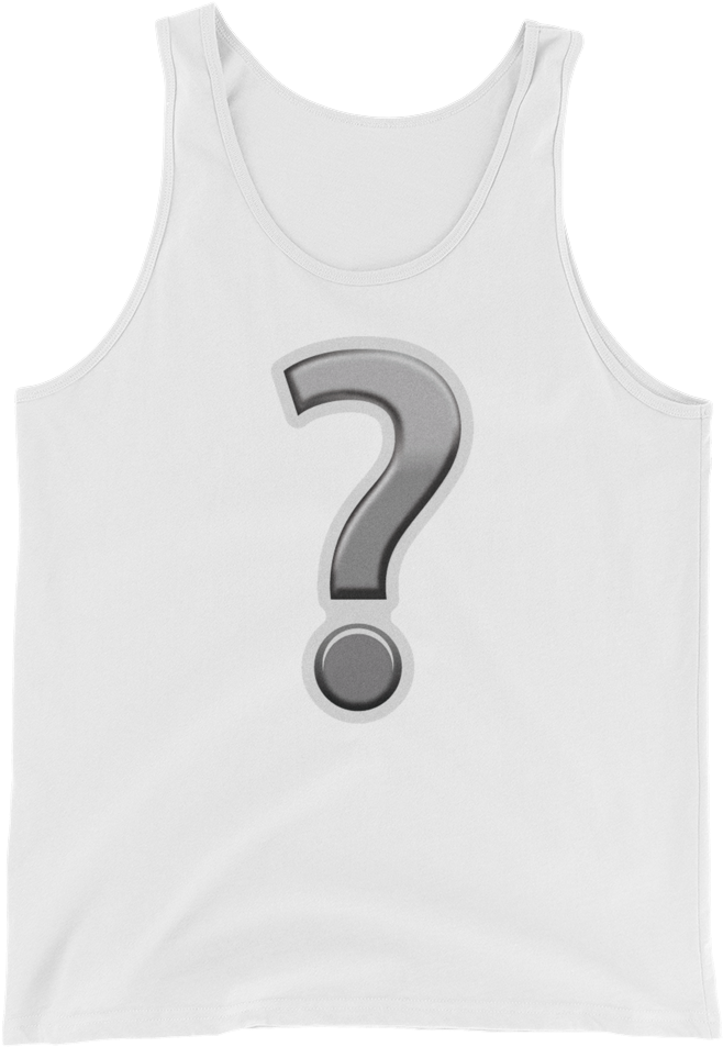 Men's Emoji Tank Top - Number (1000x1000), Png Download