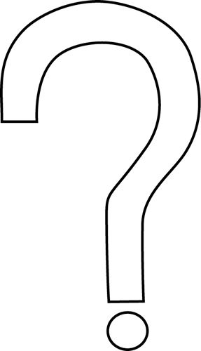 Png White Question Mark (287x500), Png Download