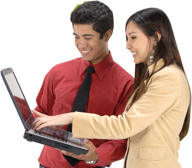 Make Sure You Are Evoking The Right Emotion From Your - People With Laptop Png (685x600), Png Download