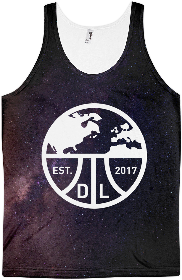Dunk Life Space Tank - T-shirt (1000x1000), Png Download