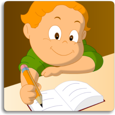 Child Studying - Child (420x420), Png Download