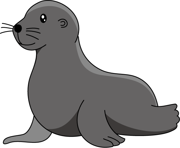 Baby Sea Lion Clipart Sea Lion Clipart Sea Lion Clip - Clip Art Sea Lion (633x521), Png Download