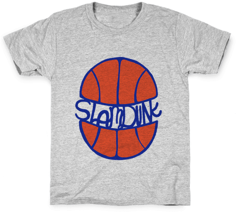 Basketball Slam Dunk Kids T-shirt - Bisexuality T Shirts (484x484), Png Download