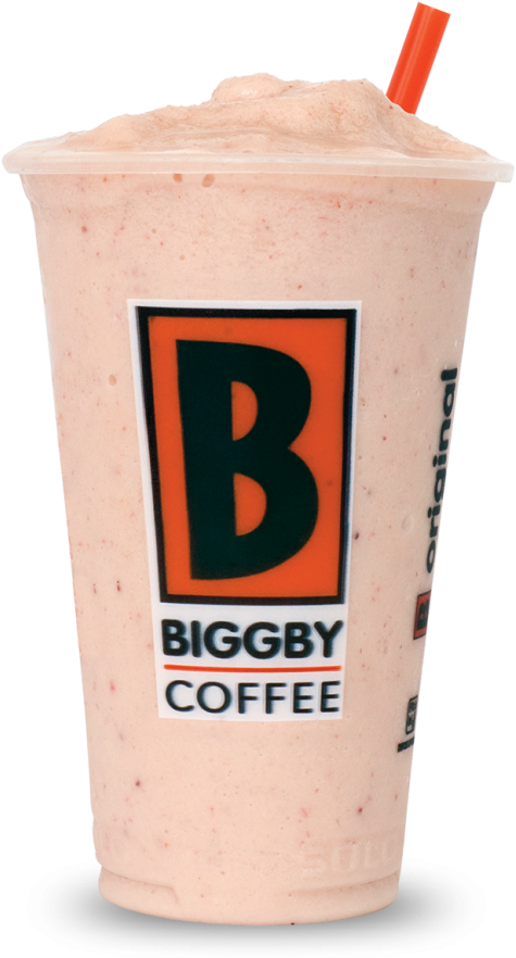 Banana Berry Creme Freeze - Red Bull Freeze Biggby (617x1080), Png Download