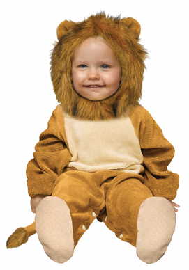 Fun World Cuddly Lion Infant Costume-6-12 Beige (620x387), Png Download