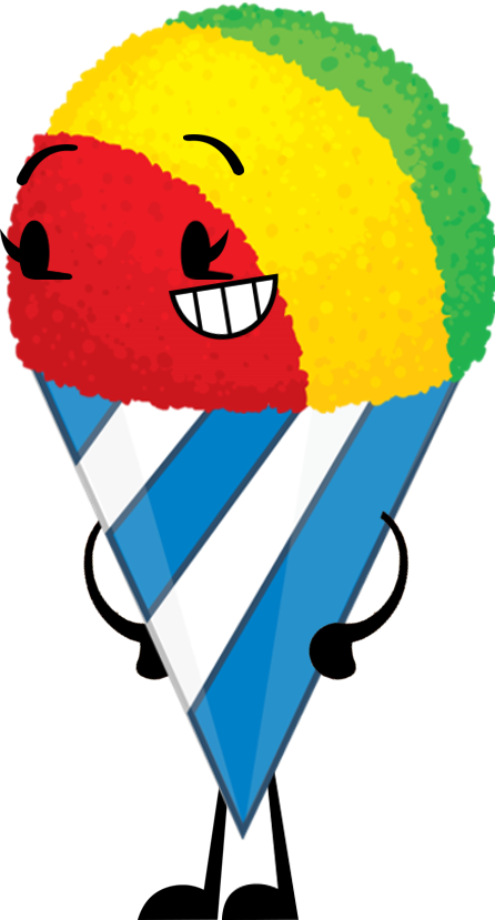 Snowcone Pose 5-2017 - Object Shows Snowcone (446x829), Png Download