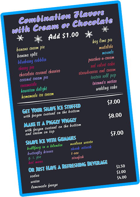 Frost Bites Combination Flavors With Cream Or Chocolate-framed2 - Frostbites Flavors (484x700), Png Download