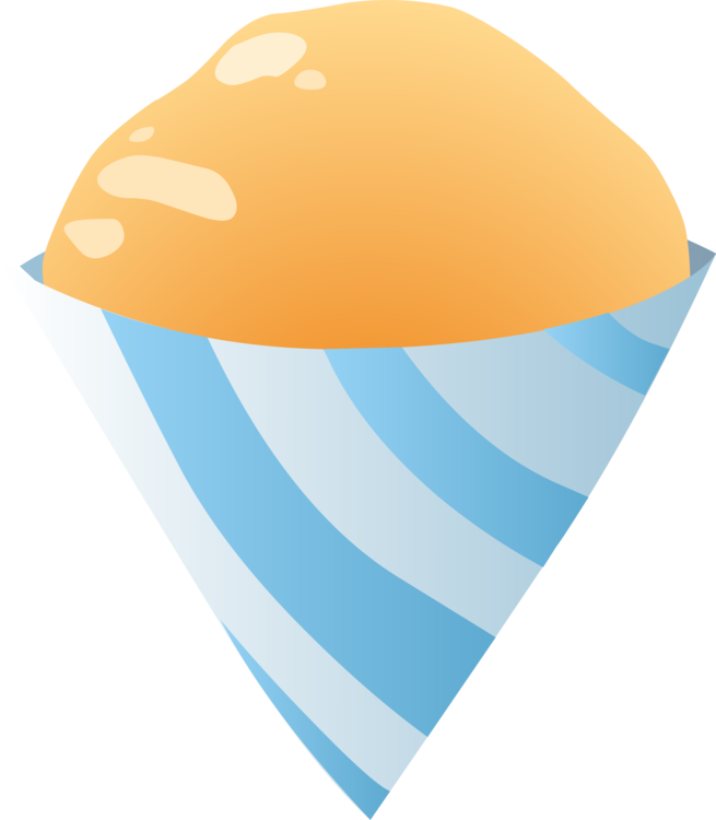 Ice Cream Cones Waffle Slush Snow Cone - Sno Cone Clipart (655x750), Png Download