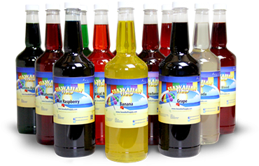 12 Hawaiian Shaved Ice Syrup - Montana (400x400), Png Download