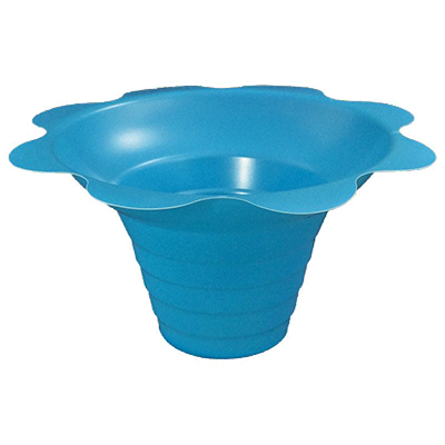 Flower Cups In One Color - Flower Snow Cone Cups (400x400), Png Download