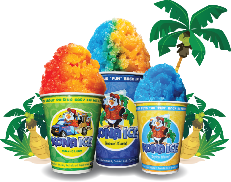 Kona Ice Shaved Ice (778x611), Png Download