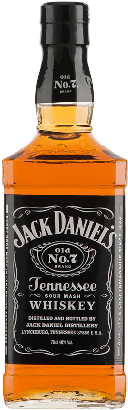 Jack Daniel's Old No.7 Tennessee Whiskey (272x850), Png Download